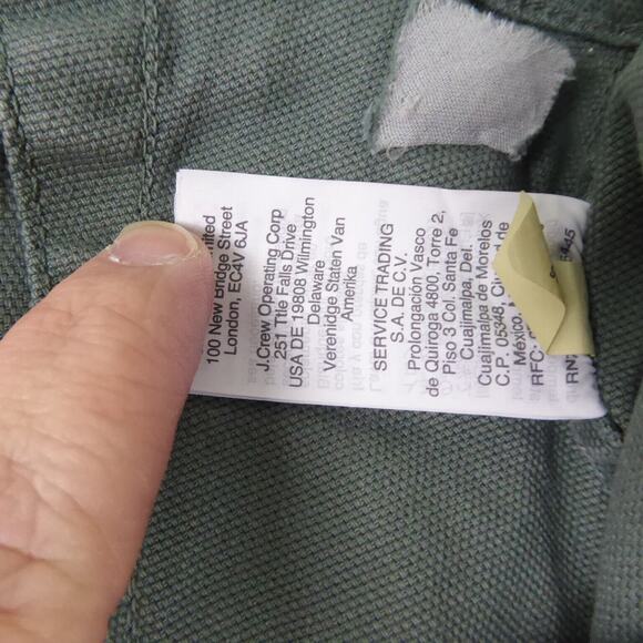 Madewell Pants Womens SZ 25 Emmet Wide Leg Crop High Rise Welt Pocket Baggy - Picture 9 of 11